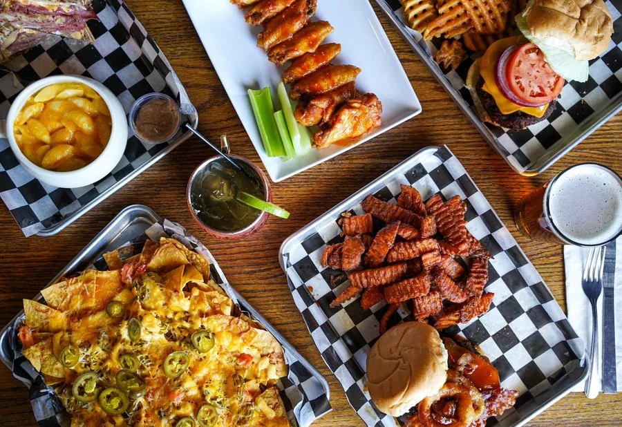 Firehouse Tavern catering spread